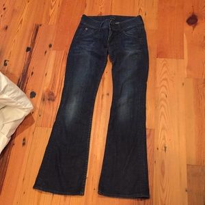 Hudson dark wash jeans size 25...EUC